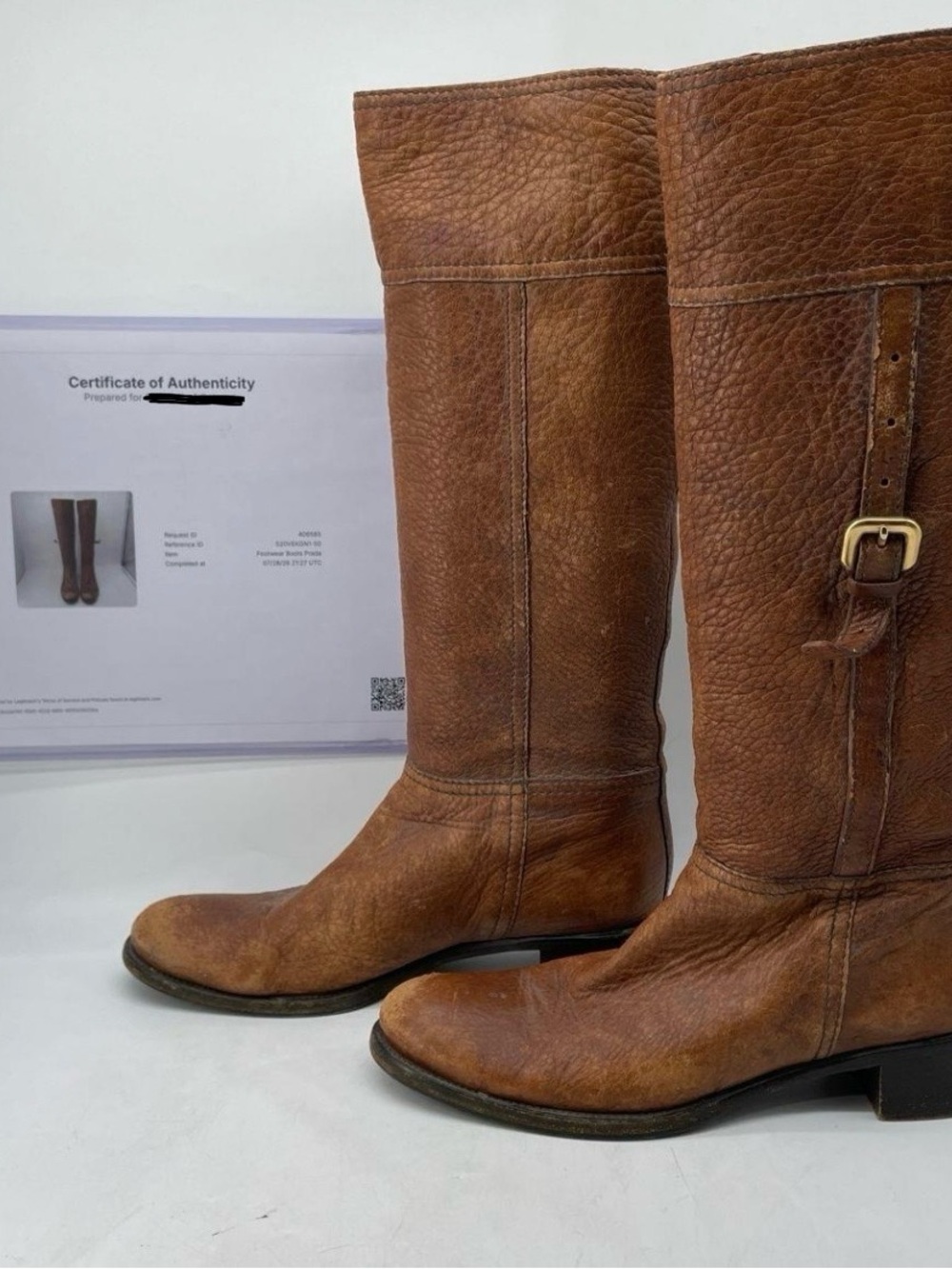 Prada riding boots